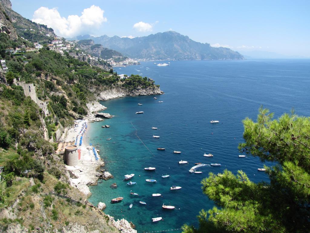 فيلا Amalfi 51 Con Vista Mare, Giardino E Terrazze كونكا دي ماريني الغرفة الصورة